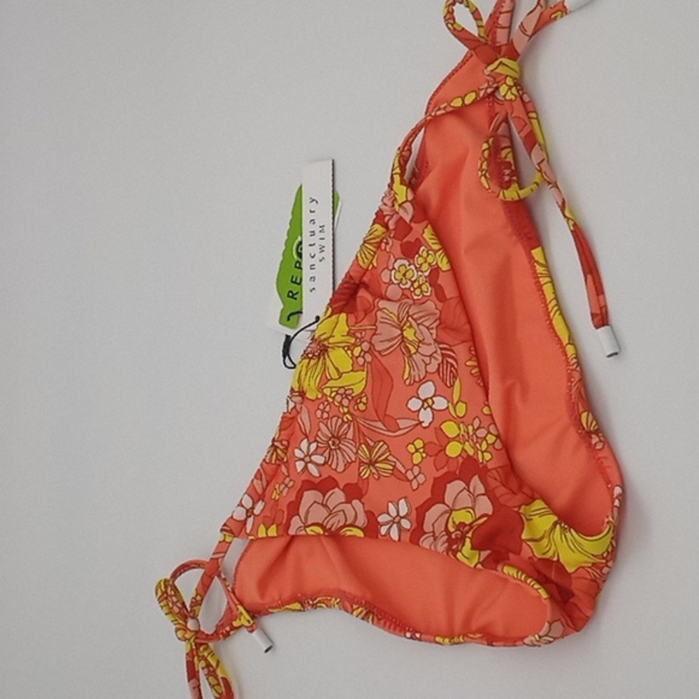 Sanctuary Tunnel Hipster String Bikini Swim Bottoms Mango M